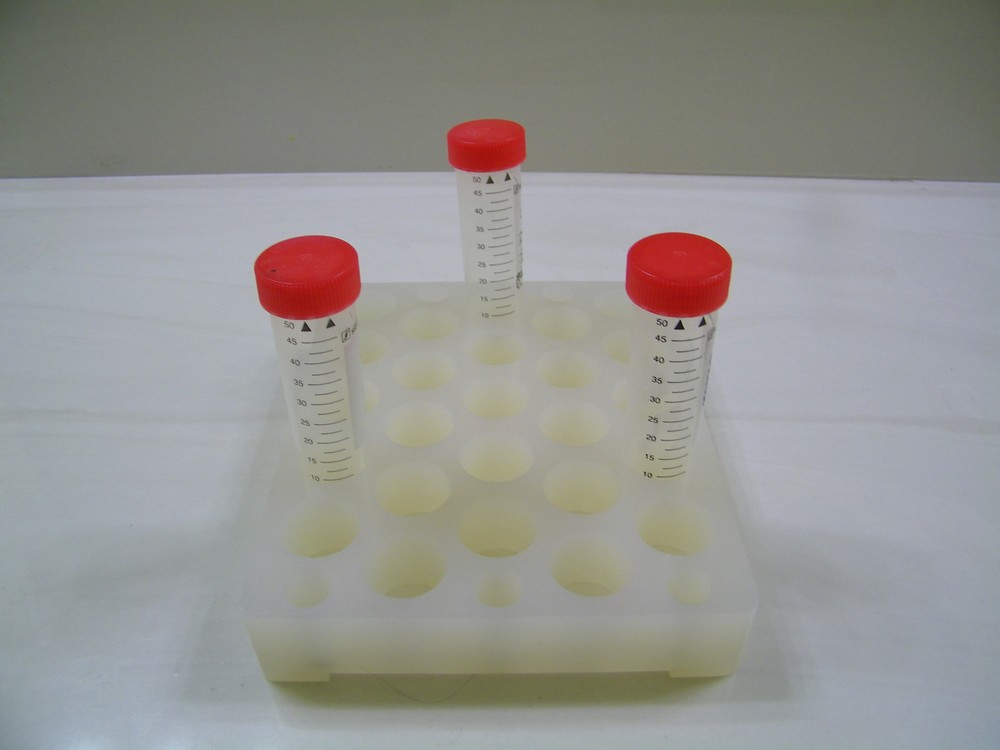 Test Tube Rack Testing Tubes Holder Storage Plastic Lab Supplies 