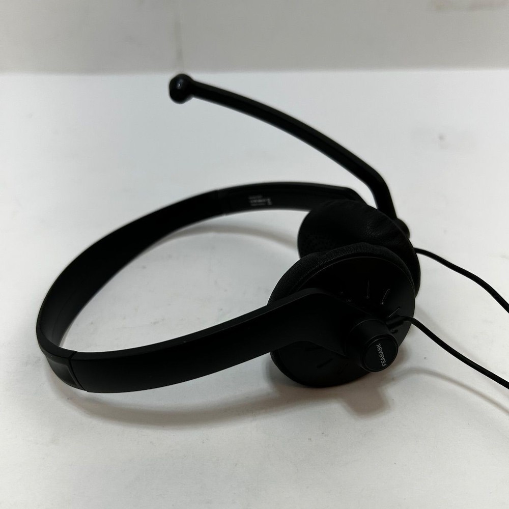 FEABASK EH07 Computer Headset USB/3.5mm w/ Mic Inline Mute Volume Control