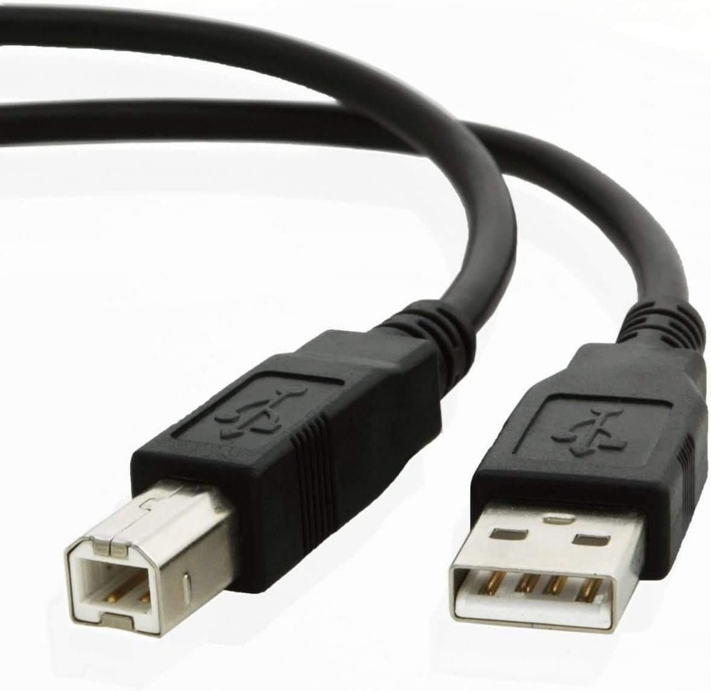 10FT Braided USB 2.0 Data Transfer Cable for Akai MIDI Keyboard & Devices