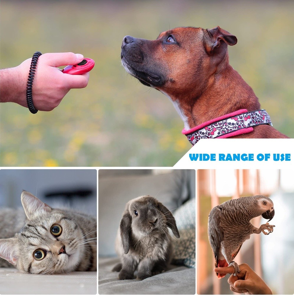 Dog Training Clicker with Wrist Strap