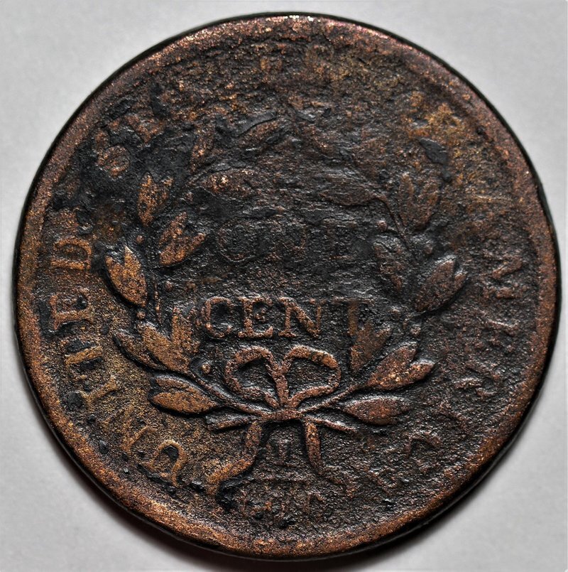 1798 Draped Bust Large Cent - US 1c Copper Coin