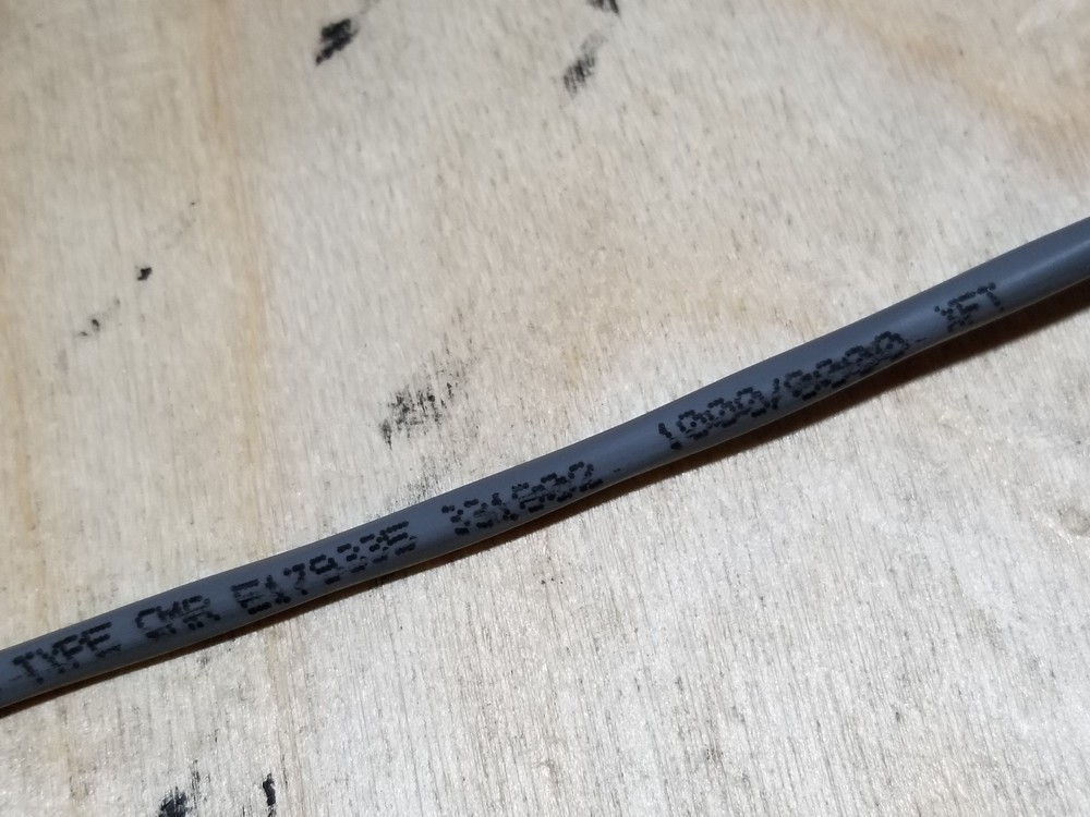 Advanced Digital 12204R 22/4C Stranded Riser Security/Alarm Cable Gray /100ft