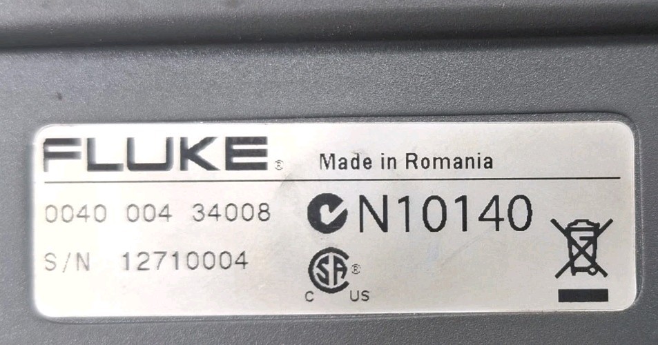 FLUKE 434 POWER QUALITY ANALYZER FLUKE 434 UNIT ONLY