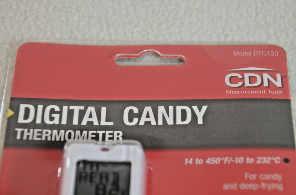 CDN Digital Candy Thermometer Model DTC450 Pre-Programmed & Programmable New