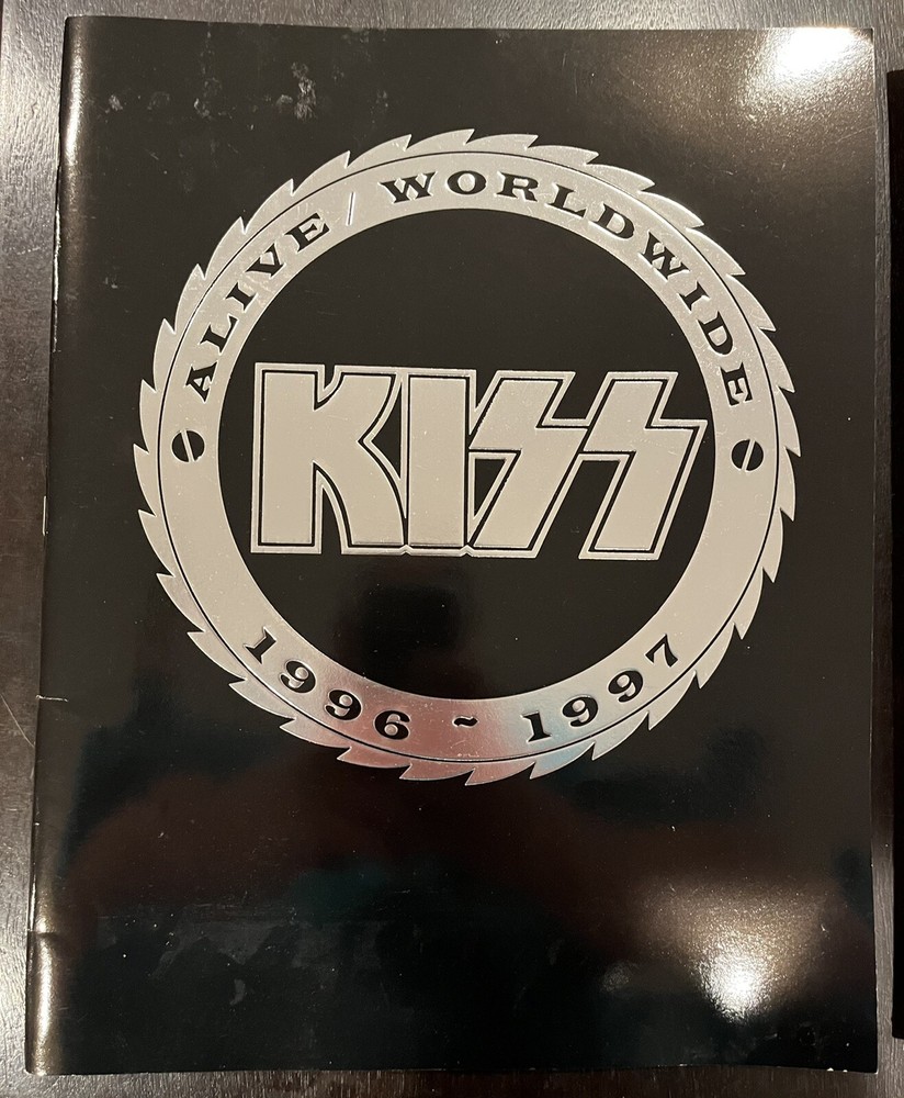 Kiss Lot-Tour Program Books Psycho Circus 98-99 And Alive Worldwide Tour 96-97