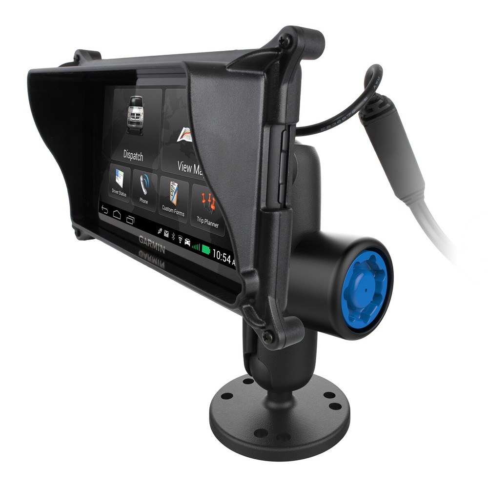 Garmin Fleet 660/670 Locking Mount, Pin-Lock? Security Knob/Key Knob & Locking