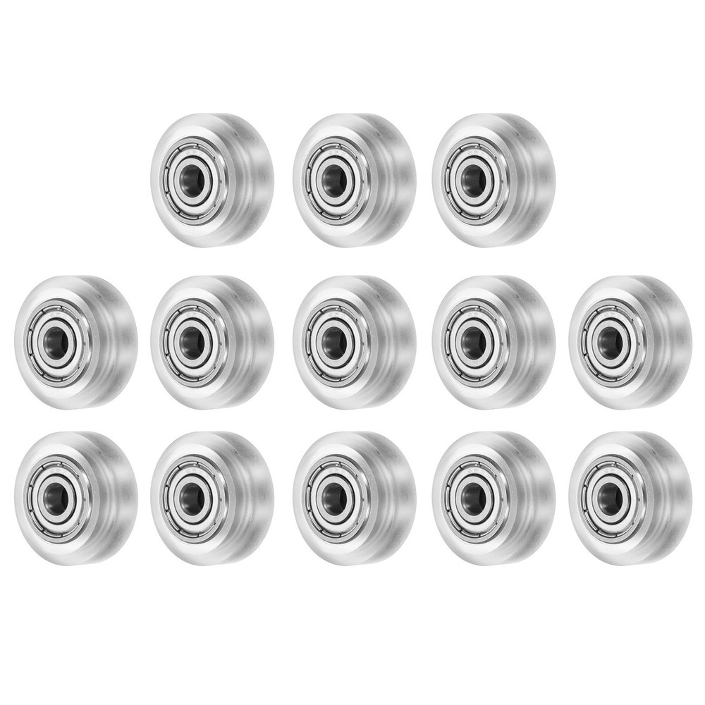3D Printer POM Rollers, 13pcs High-Speed Gantry Wheels with 625ZZ, White