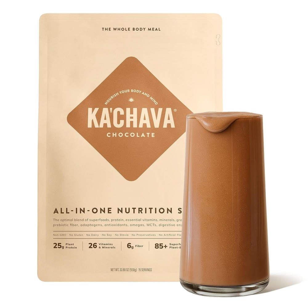 Ka’Chava All-In-One Nutrition Shake Blend, 5 Flavor Sample Pack, 5 Servings, ...