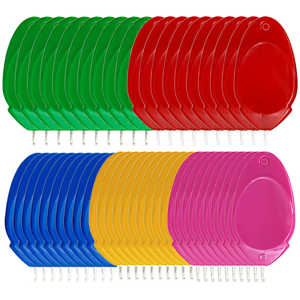 50PCS Thumb Needle Threaders Sewing Machine Threader Needle Threading Tools