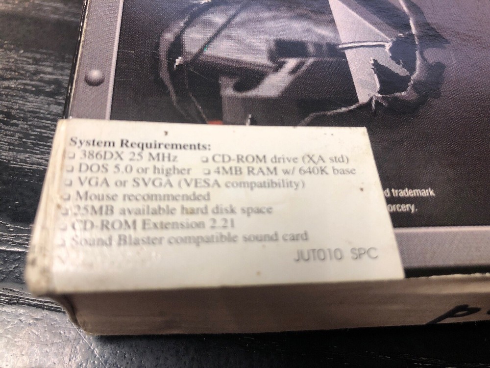 Jutland Software Sorcery CD-ROM IBM PC