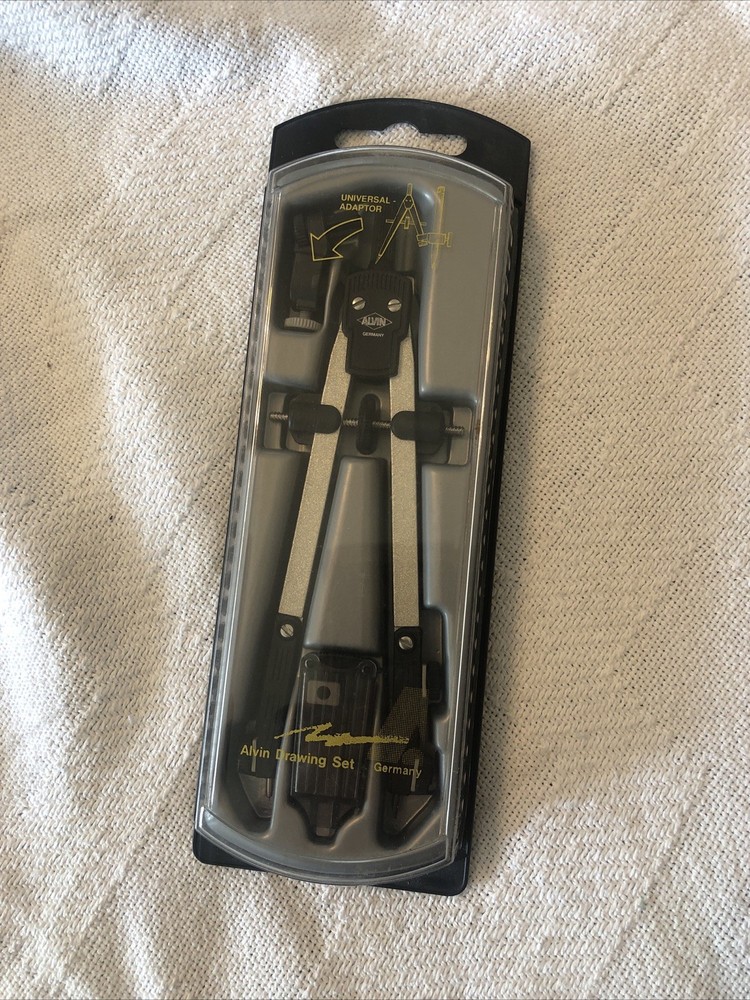 Compass Speed-Bow Alvin Drawing Set 6 Inch Nice