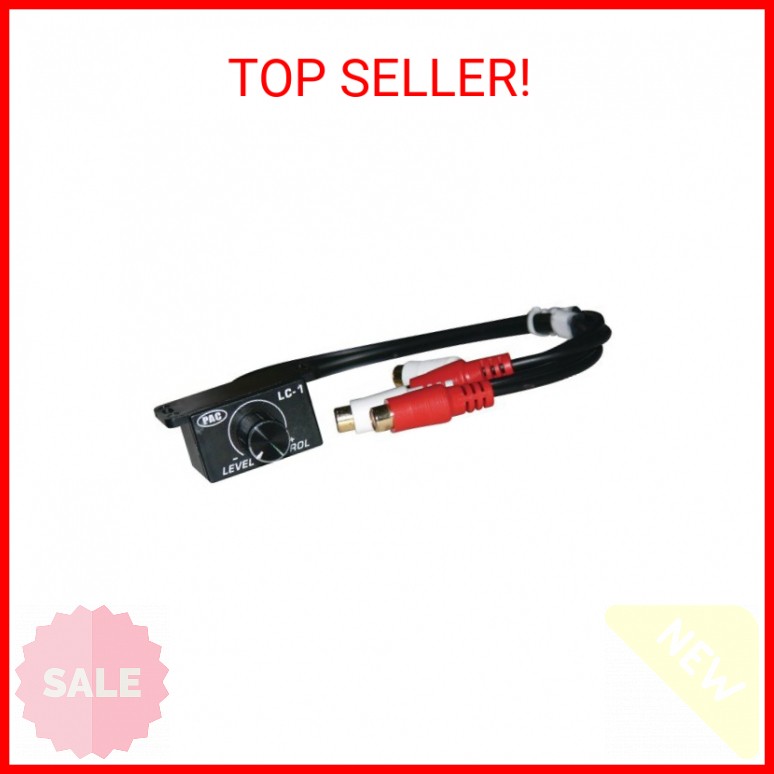 PAC LC-1 Remote Amplifier Level Controller,Black,Small