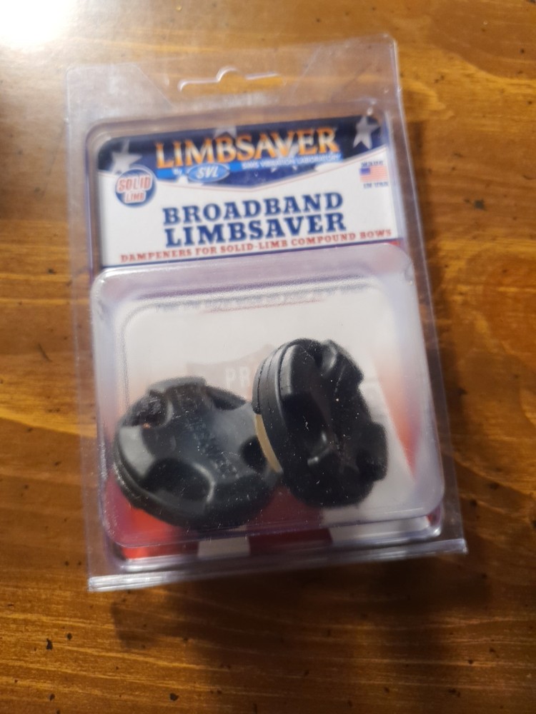 LimbSaver Broadband Dampener for Solid Limb 2 PK Black