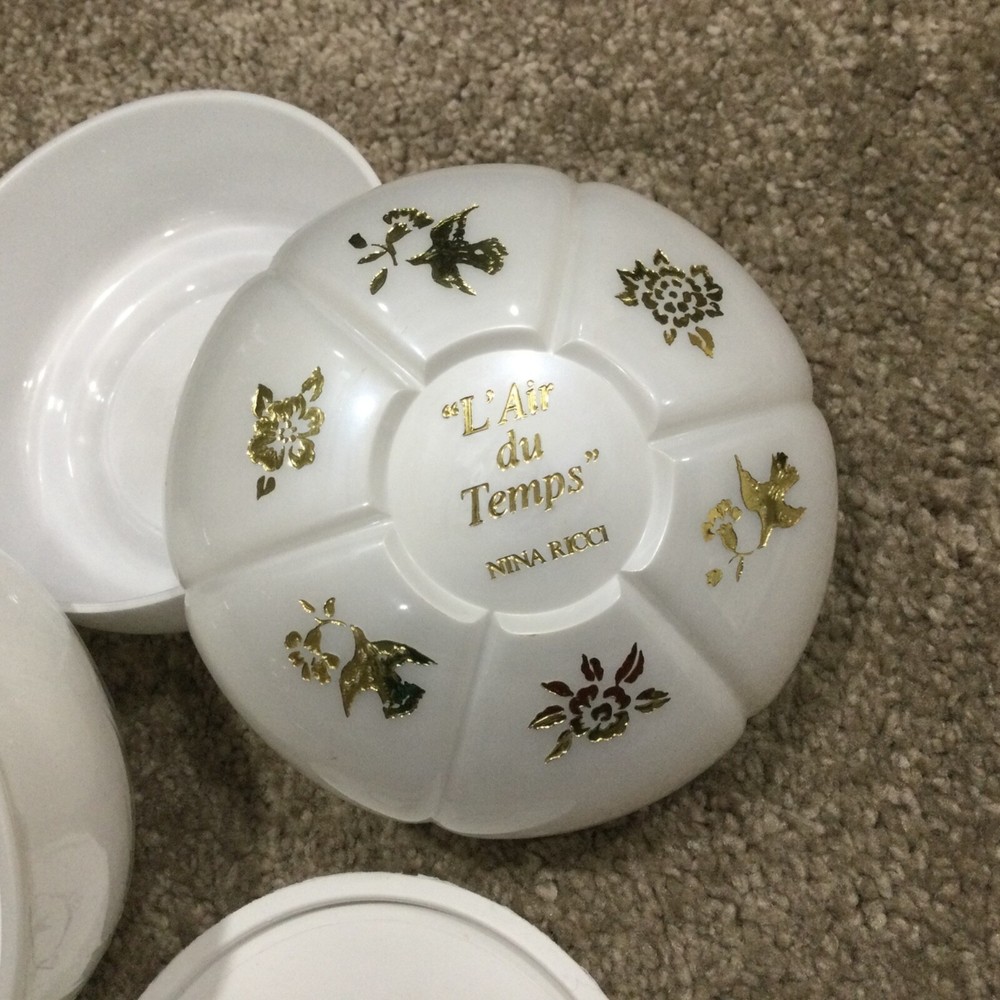 Nina Ricci L'Du Temps Dusting Powder Container ONLY~~EMPTY~~