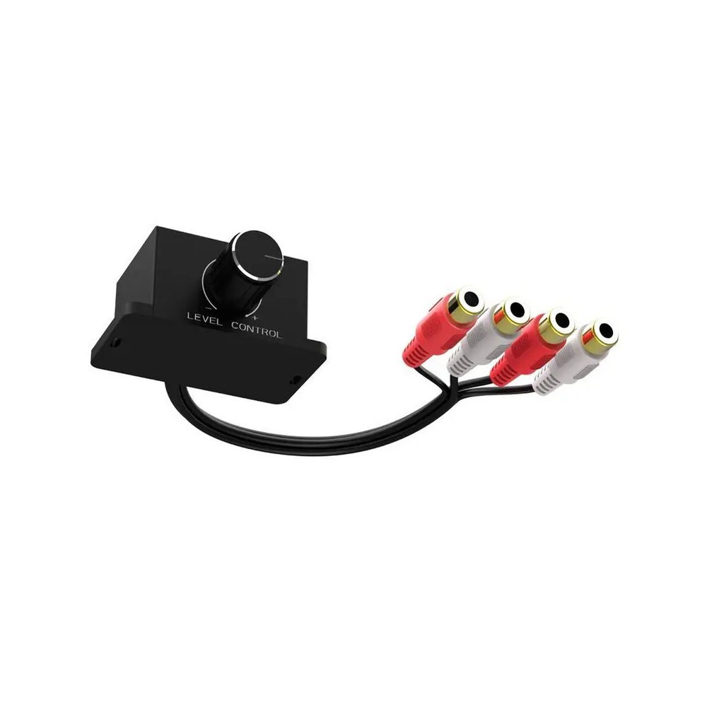 Universal RCA Level Controller Car Audio Amplifier Audio Adjuster Control Knob