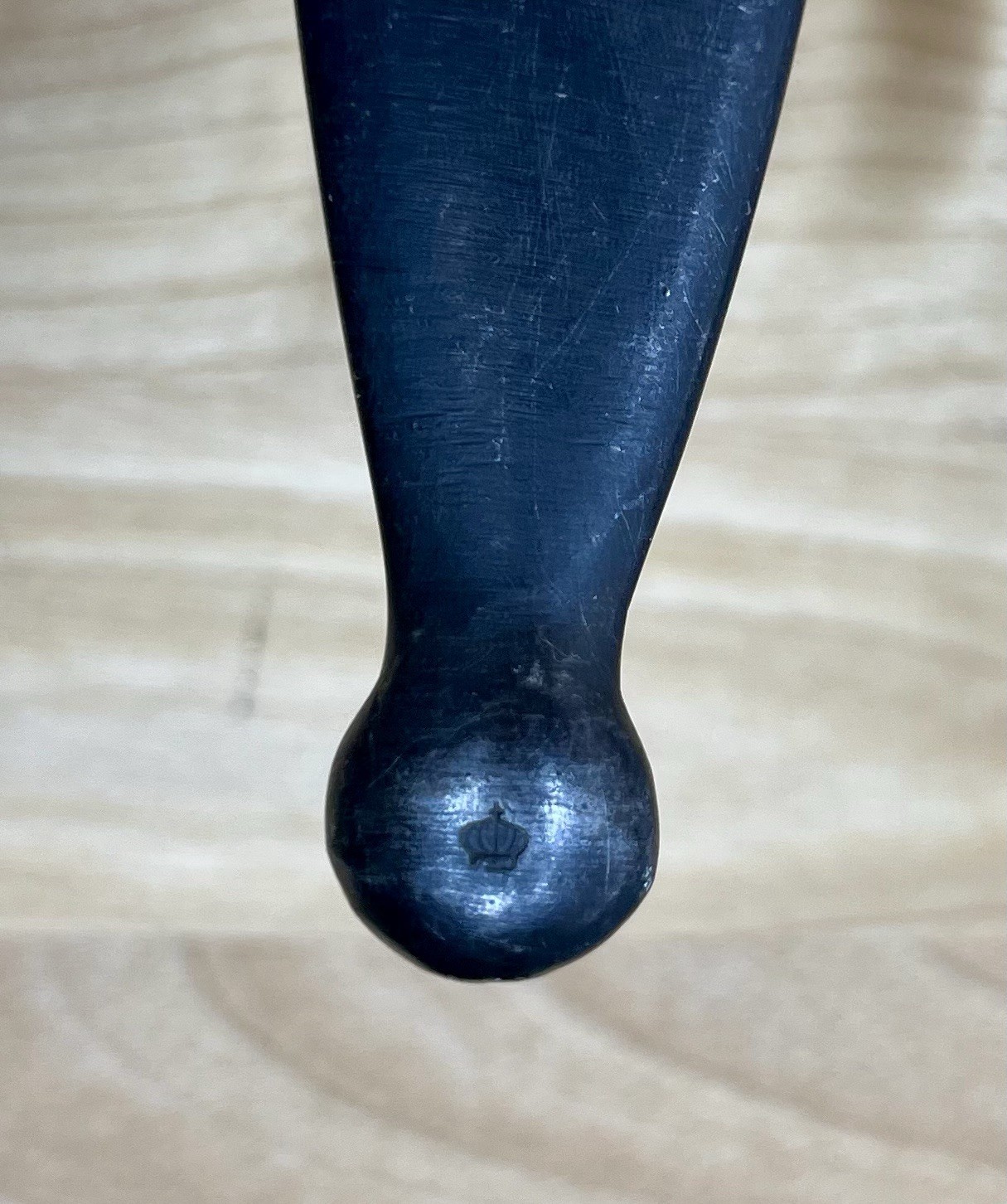 Swedish Mauser M1896 Bayonet & Scabbard Pre WW1 Post War Crown & Unit Markings