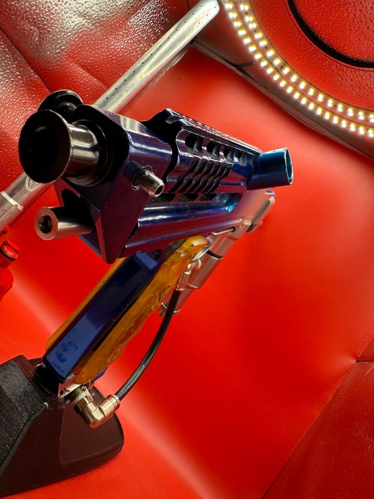 Shock Tech Vortex Autococker - Black/Silver Fade - Not Working