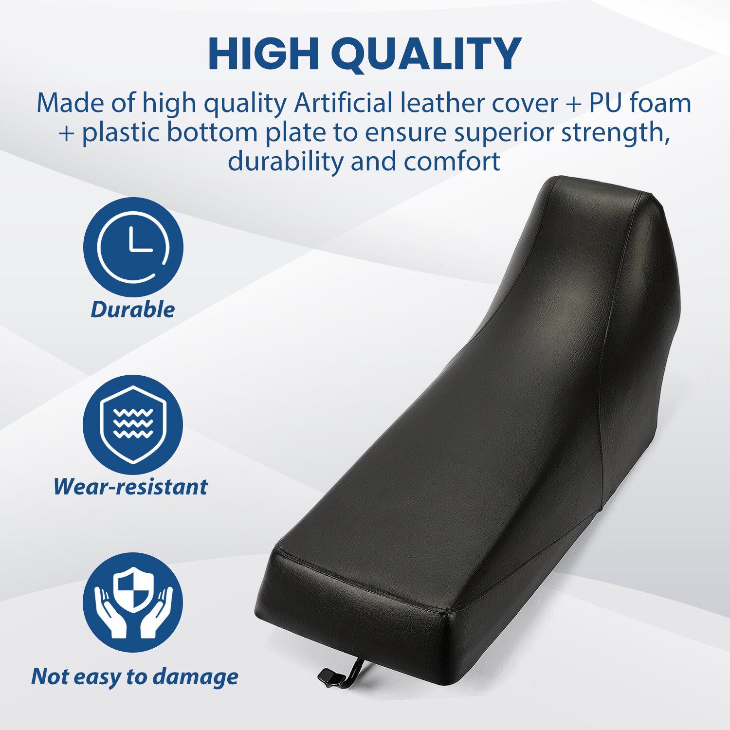 New! Complete Seat For 1987-2001 2002 2003-2006 Yamaha Banshee 350 YFZ350 Black