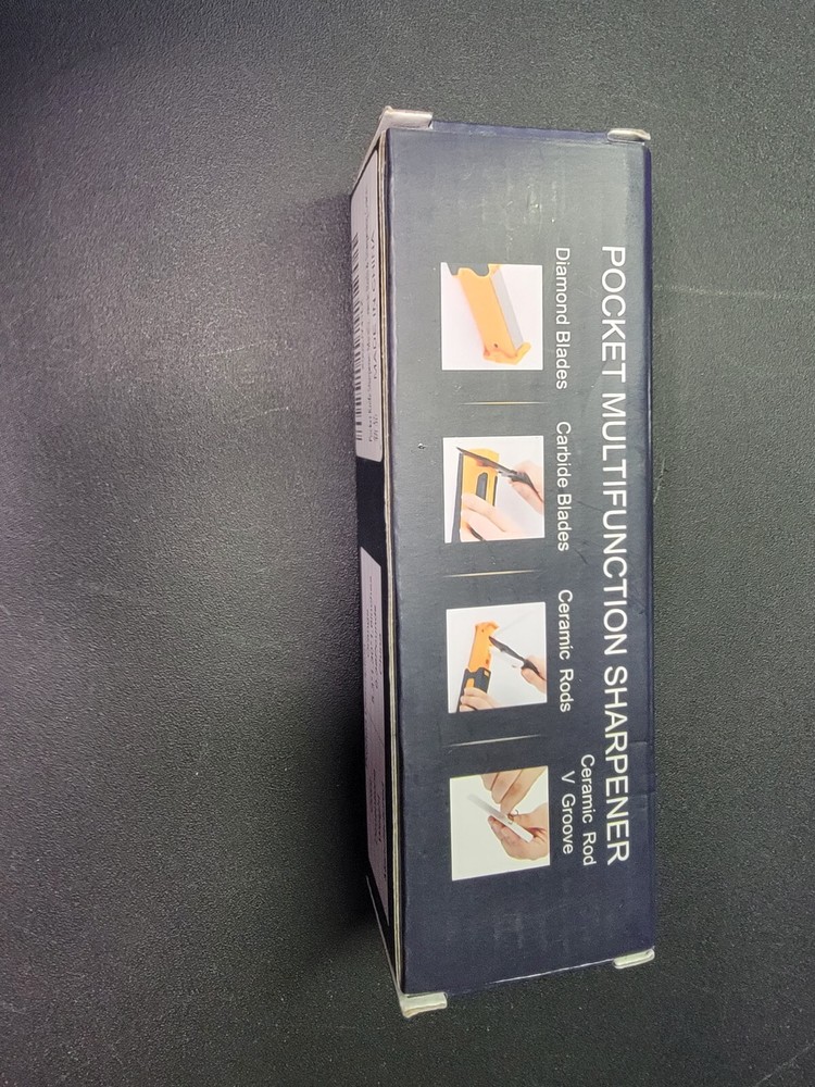 Pocket Multifunction Sharpener Pocket/Knife Orange