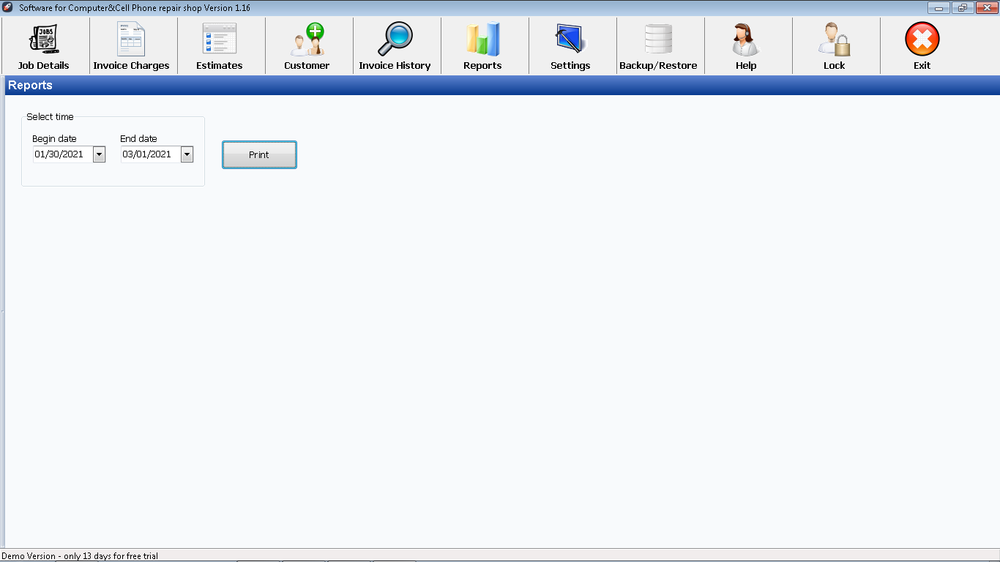SOFTWARE FOR COMPUTER AND CELL PHONE REPAIR SHOP