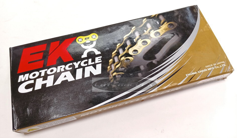 EK 420X120 Chain GOLD SH Made in JAPAN GROM CR85 CRF150R KX65 KX85 KTM65 CRF150