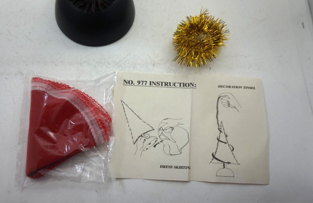 NOS Model Power 12" MUSICAL X'MAS TREE Train Layout Accessory 977 (#2)