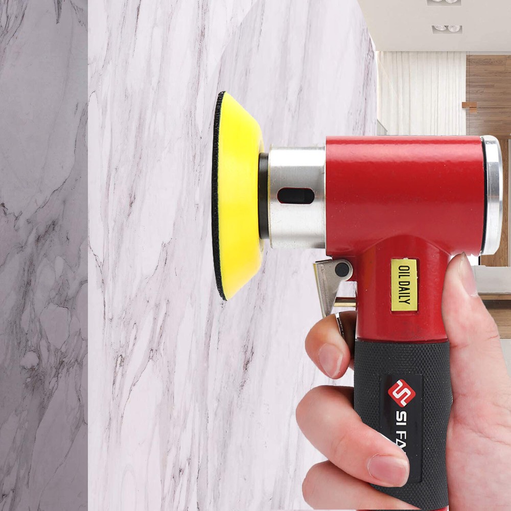 1"/2"/3" Random Orbit Air Sander Mini Grinding Machine Car Polisher Buffer 108PC