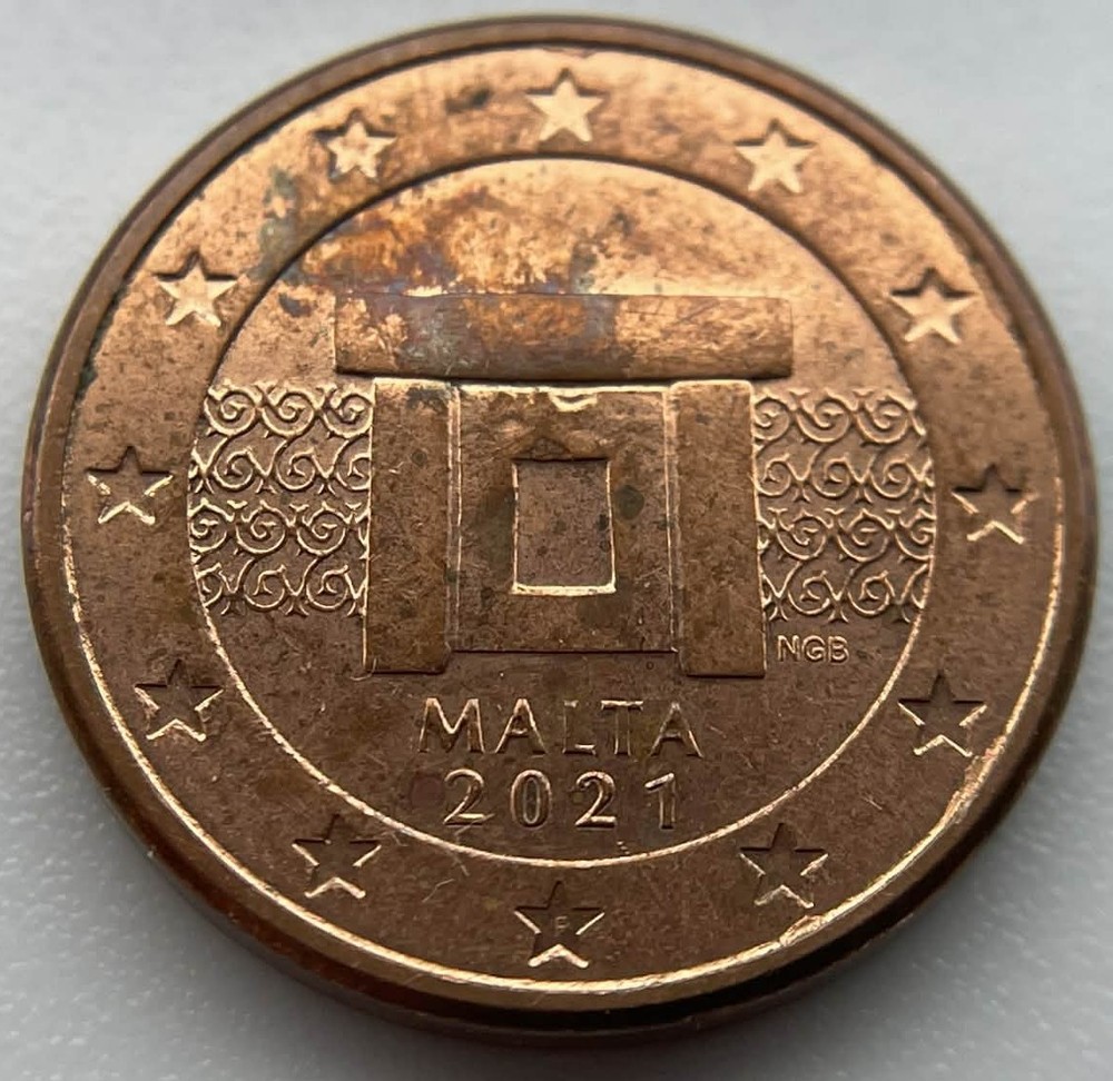 Malta 1 euro cent 2021