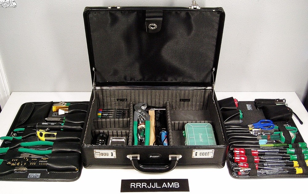 Huge Professional Electronics Multi-Tool Pros Set w/ Soldering Iron by PRO'S KIT