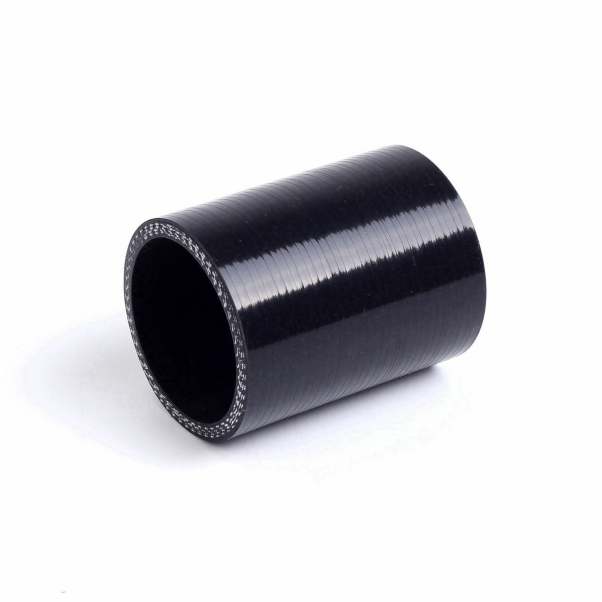 3" Inch Black Straight Silicone Coupler Pipe Intake Turbo w/ 2x T-Bolt Clamps