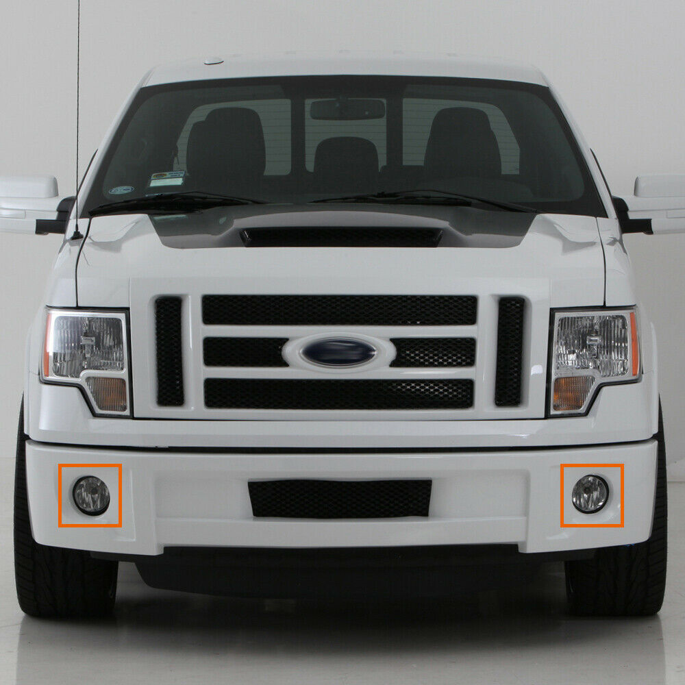 Pair Bumper Fog Lights Fit For Ford 2011 2012 2013 2014 F150 F-150 Set