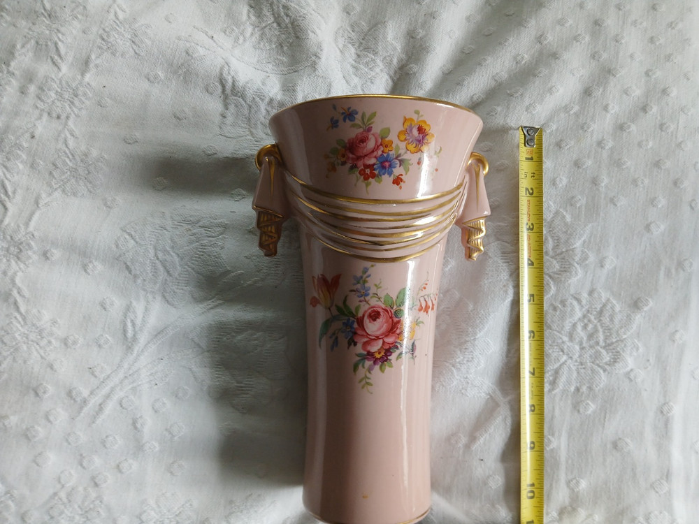 pink flower vase cd peacock