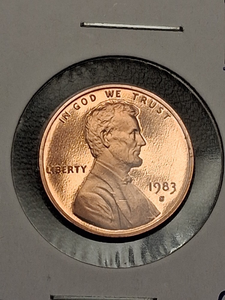 1983-S (PR.)(DCAM) DDR-001 FS#801 ERROR RED CENT