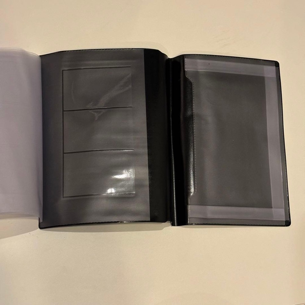 Mazda Black File Case with Multiple Pockets, Car Accessory, Excellent Condition