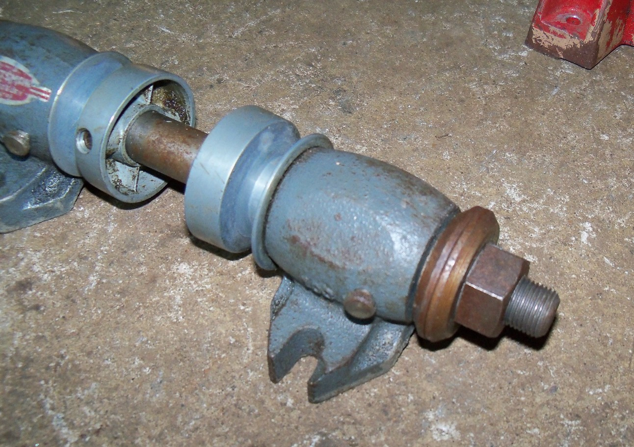 Vintage CRAFTSMAN Belt Drive Grinder Arbor Shaft Bushings Pulleys Collars 018242