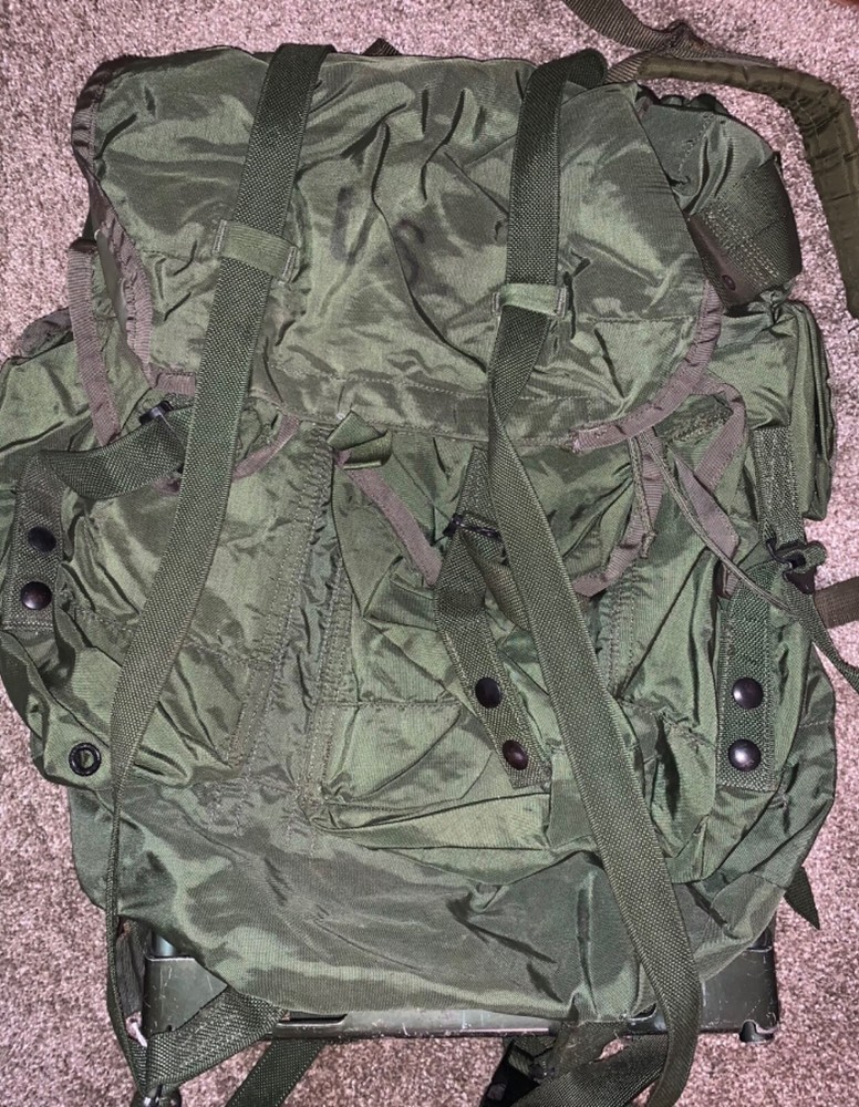 US Army Field Pack Combat With Frame Large Backpack