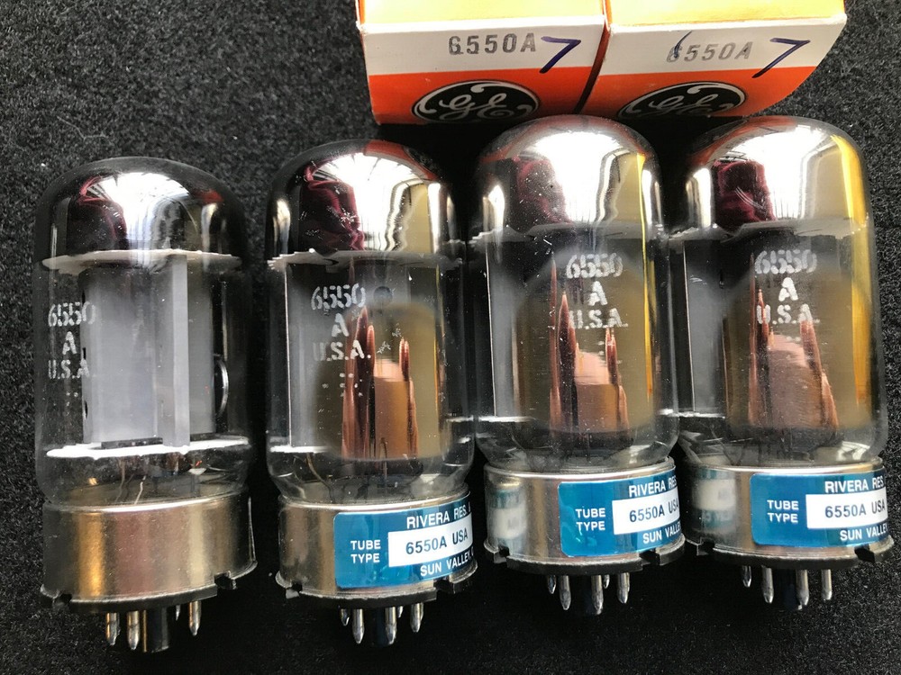 GE 6550A NOS Tested Single Tube