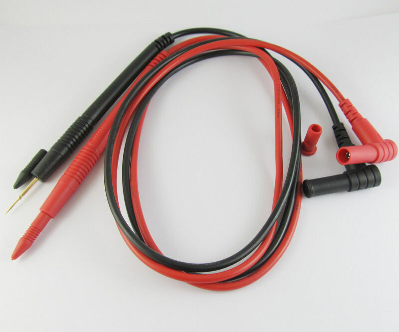 Sharp Needle SMD Multimeter Meter Test Lead Probe with Jacket protection 1set