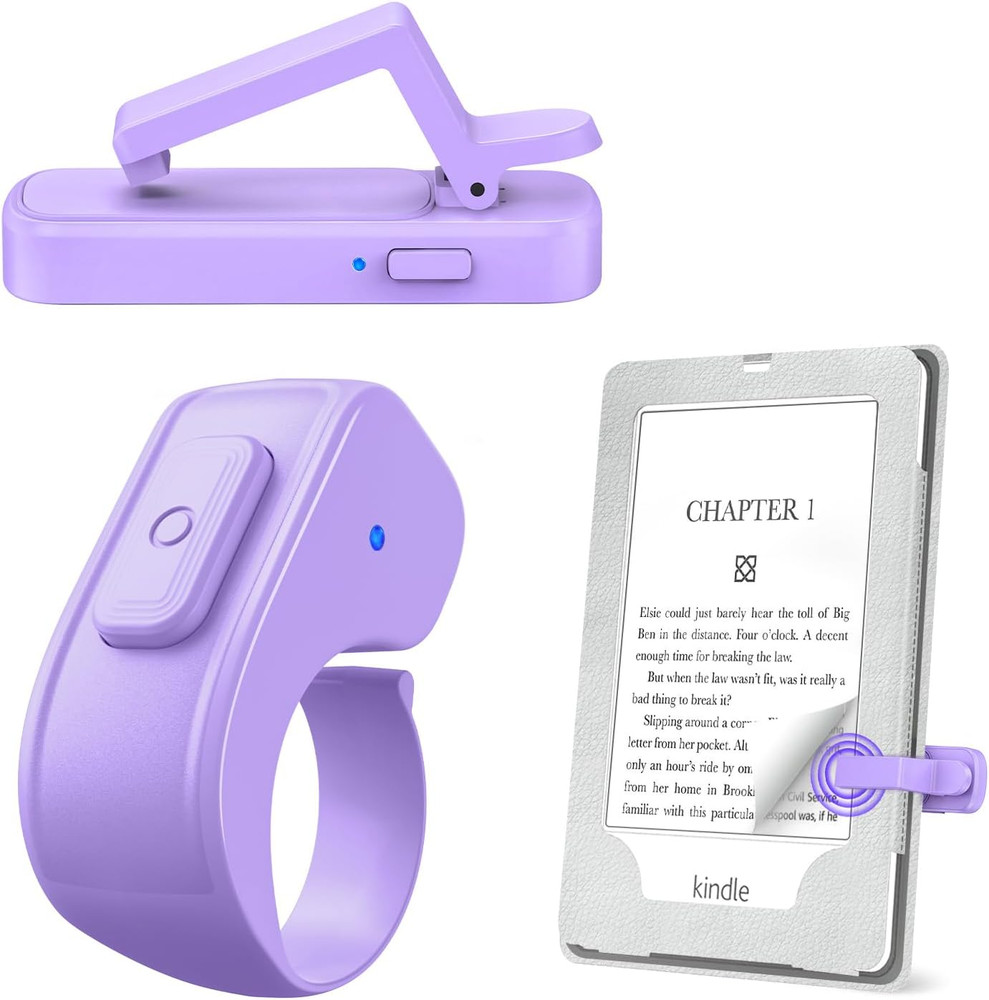 Page Turner Ring for Kindle,Remote Control for Iphone Ipad Android Tablets E-Rea