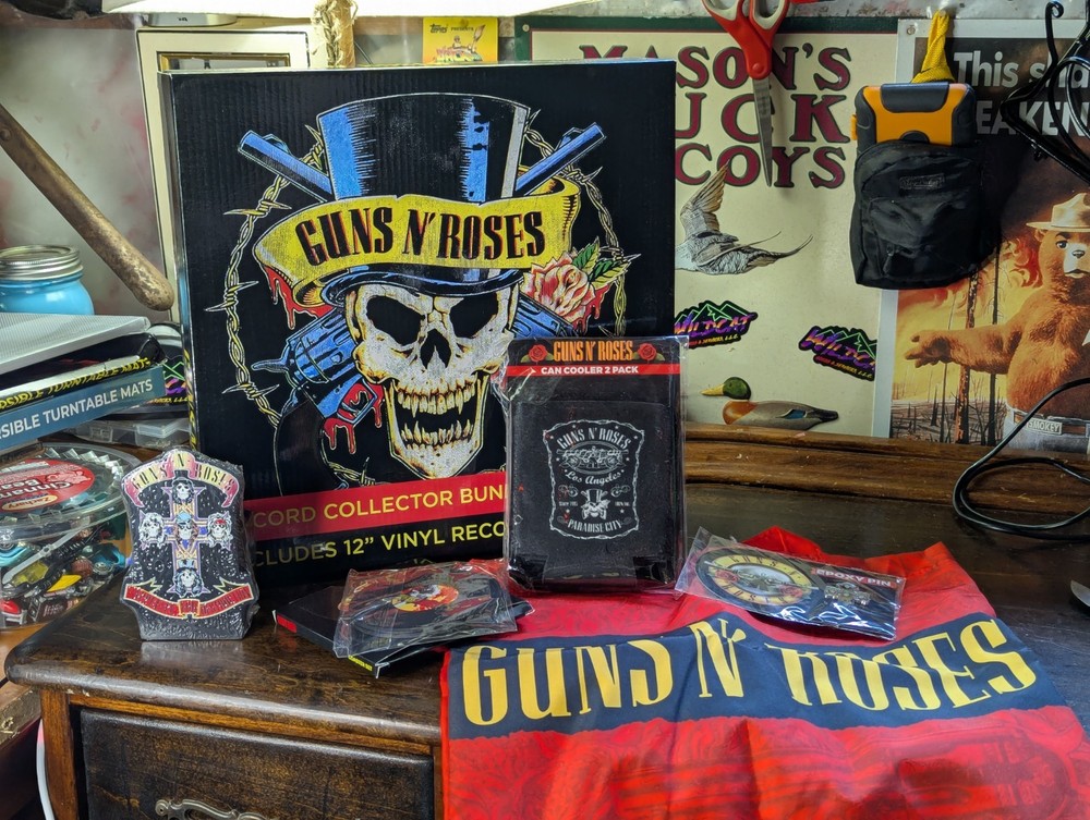 Guns N’ Roses Record Collector Bundle ~ 5 Collectibles (Does NOT Include Record)