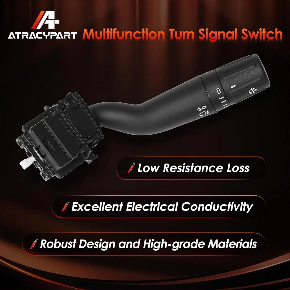 Windshield Wiper Switch Multifunction Turn Signal Control, Compatible with Ford