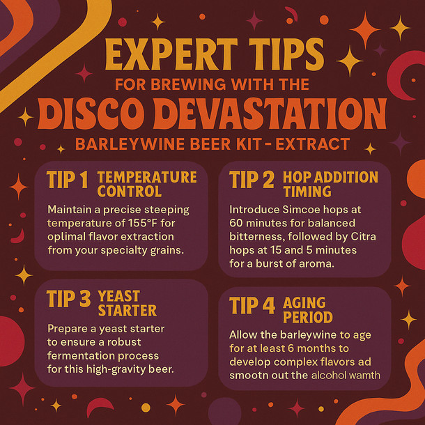 Label Peelers Disco Devastation Barleywine Beer Kit - Extract