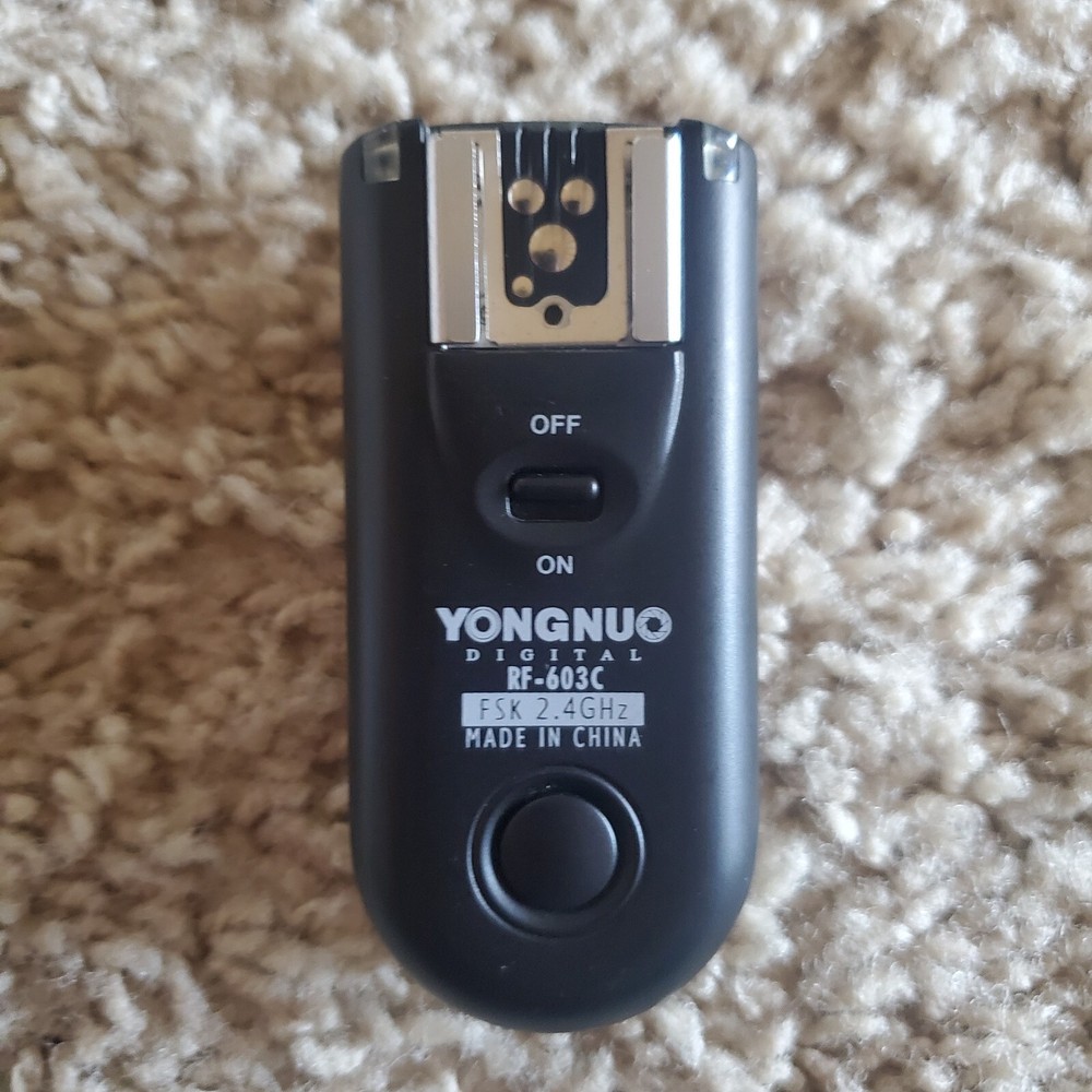 Yongnuo RF-603 C3 RF603 C3 Wireless Flash Trigger/Remote Bin I