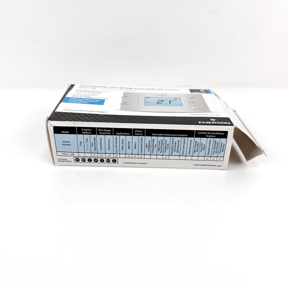 Emerson Digital Non-Programmable Thermostat 1F83C-11NP