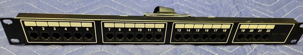 22-Port Patch Panel E340029