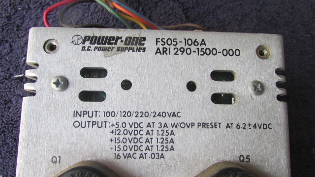 POWER ONE DC Power Supply FS05-106A