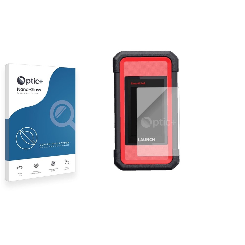 Optic+ Nano Glass Screen Protector for Launch X431 SmartLink C V2.0