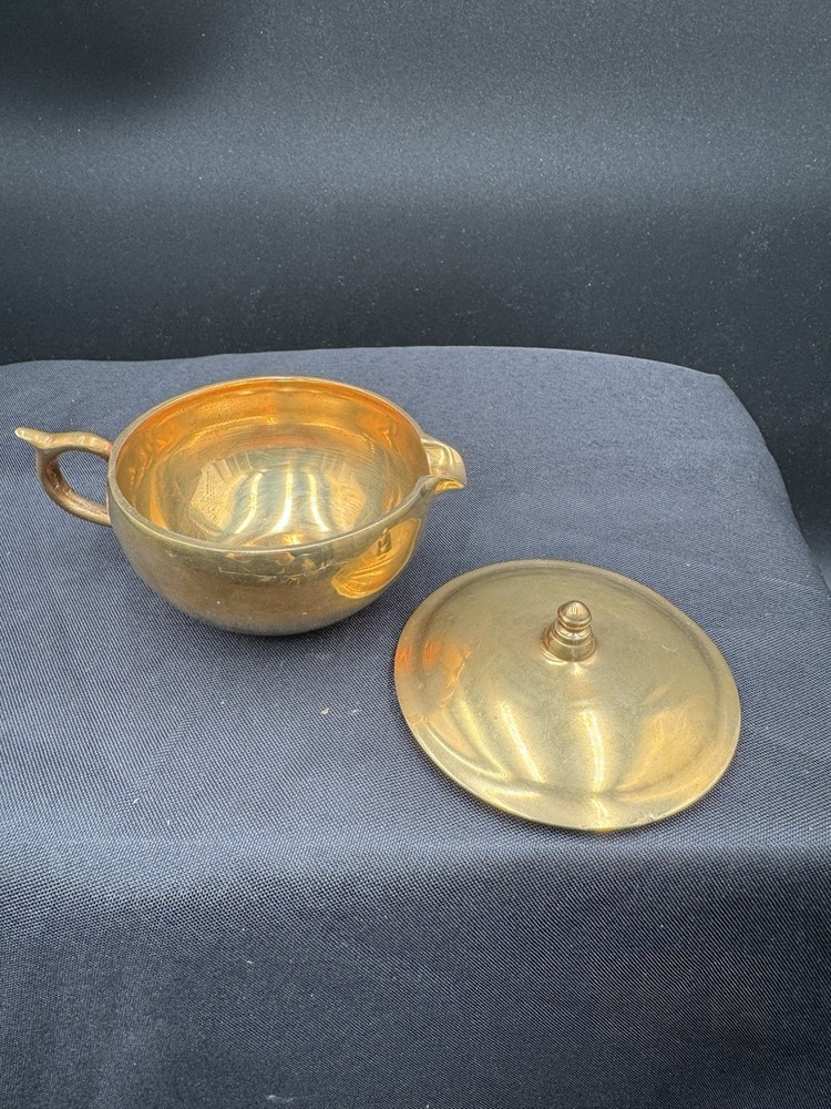 Brass Creamer Bowl