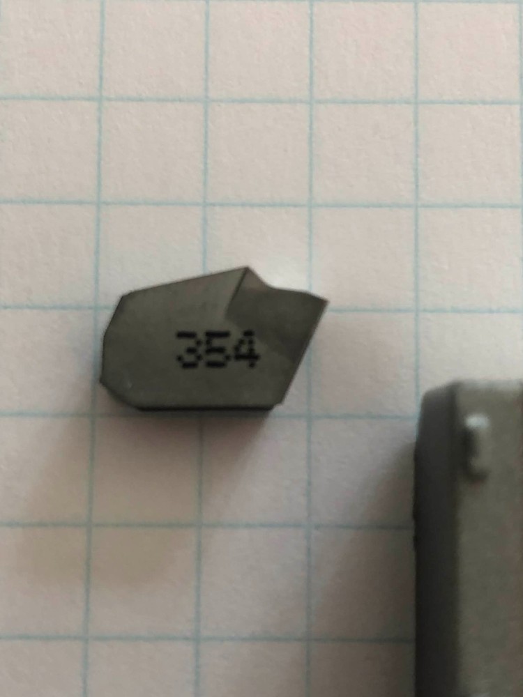 One Insert Only--- Iscar GTR 4.8 8D IC354 insert --- 1 insert only