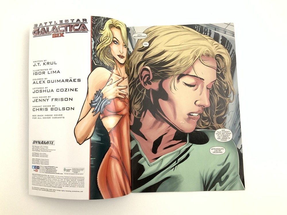 DYNAMITE BATTLESTAR GALACTICA SIX #2